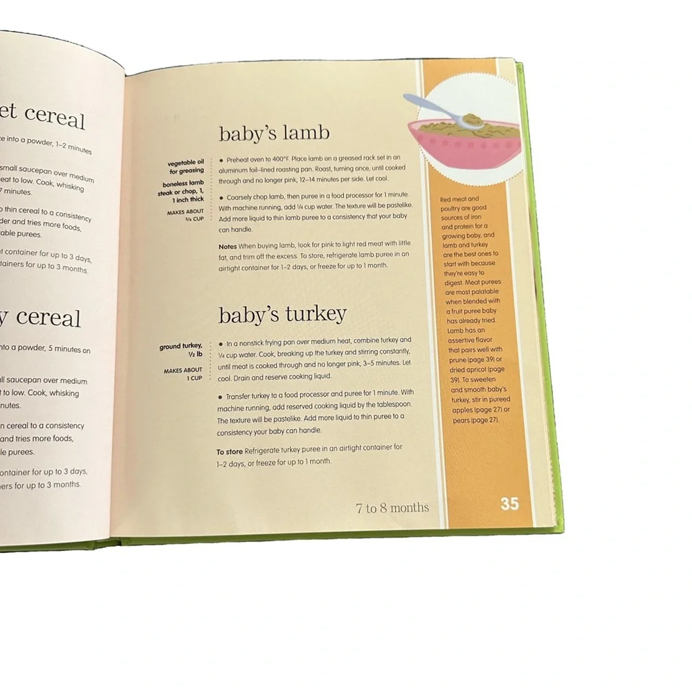 3 for $15🚨Cooking for Baby Book